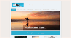 Desktop Screenshot of lanzrecruitment.com